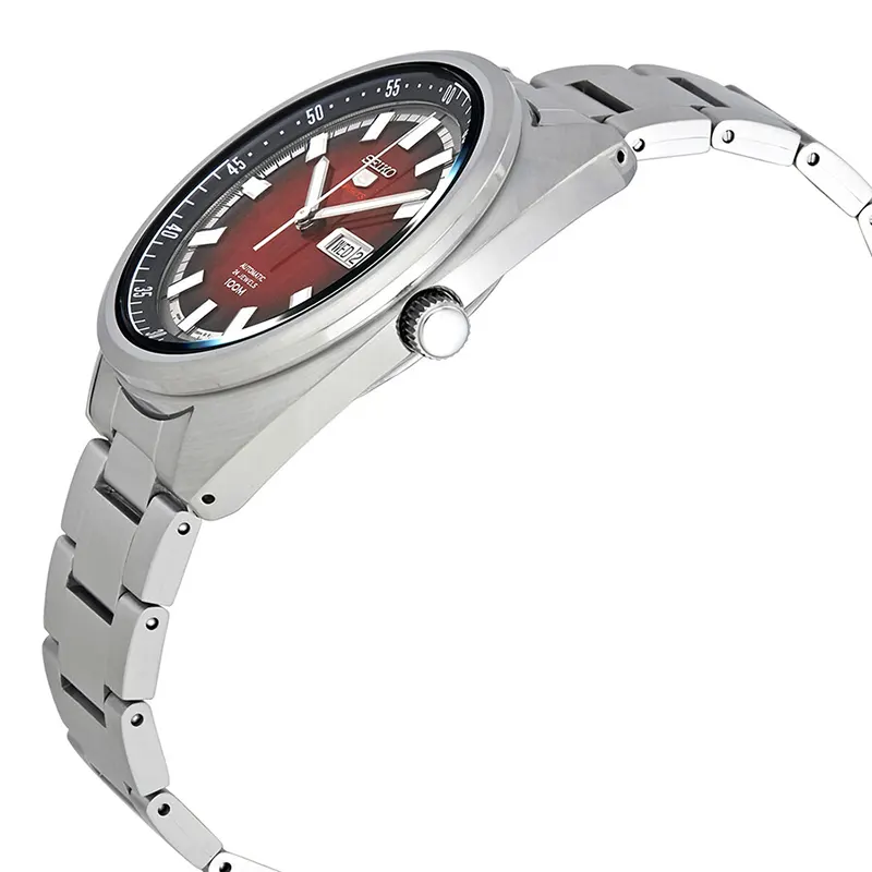 Seiko 5 Sports Turtle Automatic Red Dial Men’s Watch | SRPB17